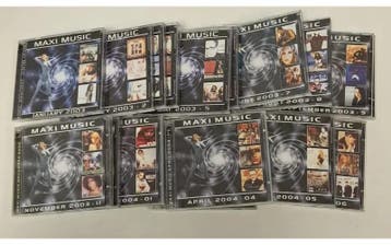 Verzameling Maxi Music Complete 2003 Reeks + Halfjaar 2004 (, Verzenden, Nieuw in verpakking