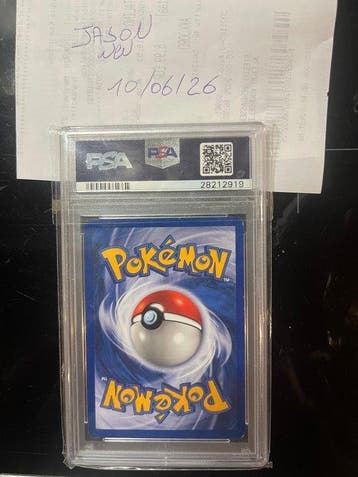 Pokémon - 1 Graded card - Dracaufeu 6 Holo - PSA 6 - EX -