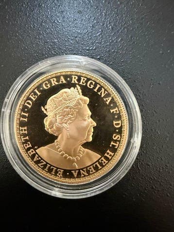 Verenigd Koninkrijk, Sint-Helena. 2 Pounds 2019 - Una and, Postzegels en Munten