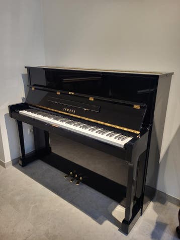 Yamaha SU118C piano, Muziek en Instrumenten, Piano's, Gebruikt, Verzenden, Zwart, Piano