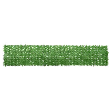 vidaXL Balkonscherm met groene bladeren 400x75 cm, Tuin en Terras, Verzenden, Nieuw