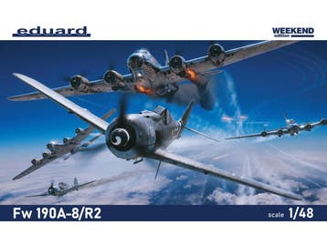 Schaal 1:48 Eduard  84114 Fw 190A-8/R2 Weekend edition #4162, Ophalen of Verzenden