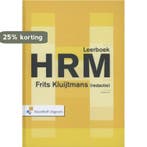 Leerboek human resource management 9789001834432, Verzenden, Frits Kluijtmans