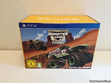 Playstation 4 / PS4 - Monster Jam - Steel Titans - Collector, Verzenden, Gebruikt