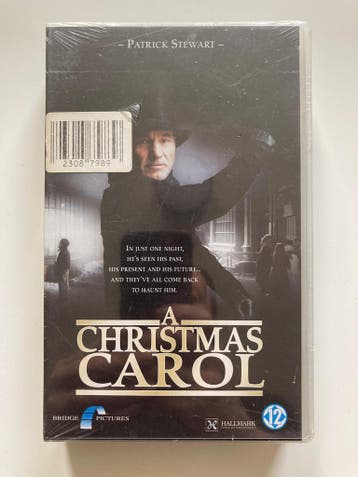 A CHRISTMAS CAROL (IN SEAL) (VHS), Cd's en Dvd's, Gebruikt