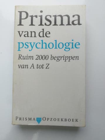 Prisma van de psychologie / Prisma pocket woordenboek, Verzenden, Gelezen, K. van Petersen