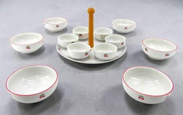 Richard Ginori - Tafelservies voor 6 (13) - Voorgerechtset