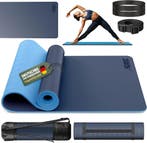 Yogamat - Fitness mat - Sportmat - Yoga mat extra dik - 183x, Sport en Fitness, Yoga en Pilates, Verzenden, Nieuw
