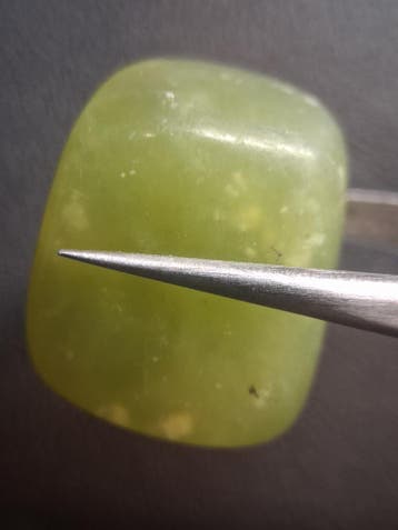 Natural Green Xiuyan Jade Pocket Stone – Polished Crystal -, Handtassen en Accessoires, Verzenden, Nieuw