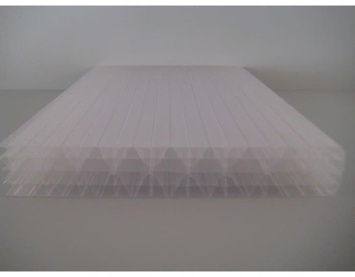 Lexan Thermoclear 2UV 6RS - 25 mm dik-3500 x 1250 mm-Opaal-A, Doe-het-zelf en Bouw, Glas en Ramen, Nieuw, Verzenden