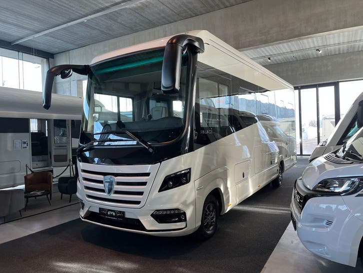 Morelo Palace 88 LB nieuw met daginschrijving, luxe! 25247, Caravans en Kamperen, Mobilhomes, Automaat, L-zit, Diesel, tot en met 4