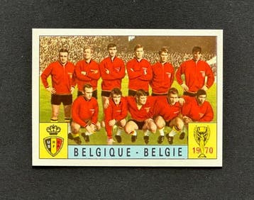 Panini - FIFA World Cup Mexico 70 - Team Belgique-België -, Nieuw