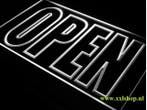 OPEN neon bord lamp LED verlichting reclame lichtbak #13 *WI, Verzenden, Nieuw