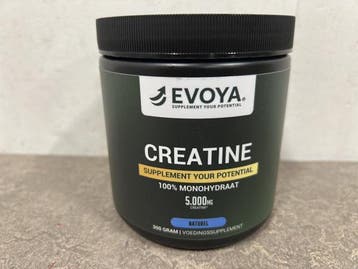 Veiling - 3x Evoya creatine naturel 300g, Boeken, Gezondheid, Dieet en Voeding, Nieuw