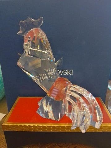 Swarovski - Beeldje - Rooster - 659246 - Box - Kristal
