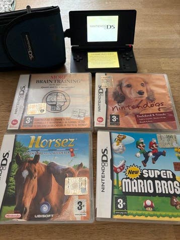 Nintendo - DS lite - Nintendo DS Lite con giochi -, Nieuw