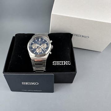 Seiko - Chronograph - NEW - Sans prix de réserve - SSB453P1, Nieuw