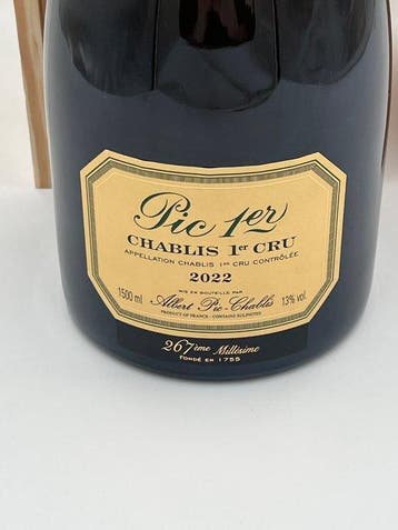 2022 Albert Pic - Chablis 1er Cru - 1 Magnum (1,5 L), Nieuw