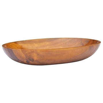 Teakhouten wastafel 60x40cm | Retour deal | Snel weg!, Verzenden, 50 tot 100 cm, Zo goed als nieuw, Minder dan 100 cm