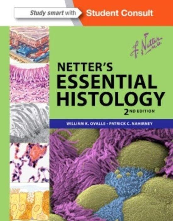 Netters Essential Histology 9781455706310 William Ovalle, Livres, Langue | Anglais, Envoi