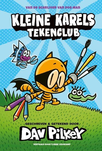 Kleine Karels tekenclub / Kleine Karels Tekenclub / 1, Livres, Livres pour enfants | Jeunesse | Moins de 10 ans, Verzenden, Dav Pilkey
