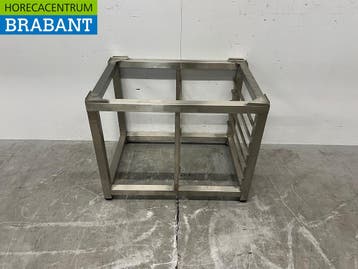 Piètement en acier inoxydable avec étagère 77 x 53,5 x 60 cm, Articles professionnels, Horeca | Autre, Verzenden