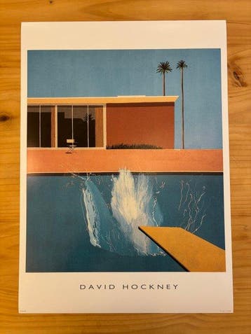 David Hockney (after) - A Bigger Splash, 1967, Nieuw