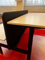 Duo Werkplek Inclusief tussenwand - Elektrisch Verstelbaar, Verzenden, In hoogte verstelbaar, Nieuw