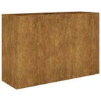 Cortenstaal Plantenbak 120cm | Retour Deal | Droomtuin Nu!, Tuin en Terras, Bloembakken en Plantenbakken, 100 cm of meer, Verzenden