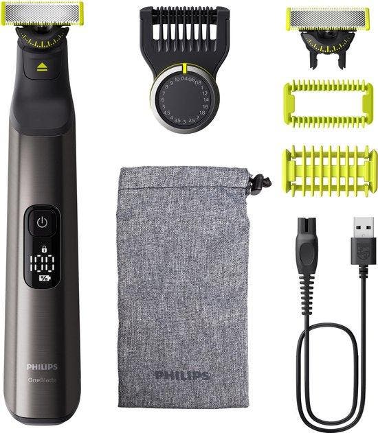 Philips OneBlade Pro 360 Face + Body QP6552/30, Handtassen en Accessoires, Uiterlijk | Haarverzorging, Nieuw, Verzenden