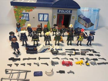 Playmobil - Police - Playmobil Poste de police Playmobil