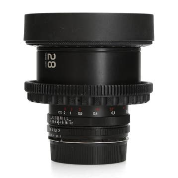 Zeiss Prime Circle XT Cine-Mod 28mm f/2 - Canon EF, Ophalen of Verzenden
