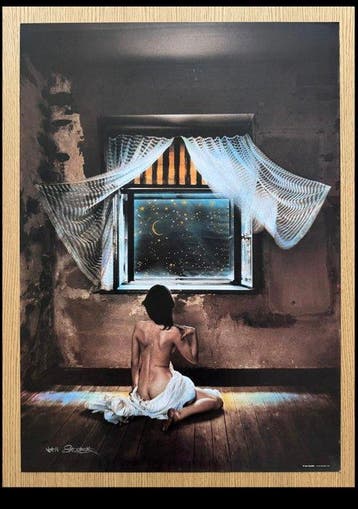 Jan Saudek (1935–) - Susans night window, Antiek en Kunst