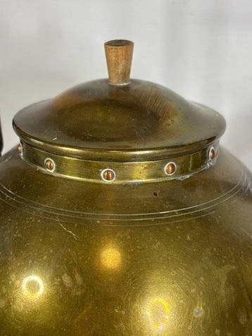 Verkade Zaandam - Theepot - Messing, Antiquités & Art