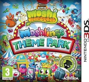 Moshi Monsters Moshling Theme Park (Nintendo 3DS tweedehands, Ophalen of Verzenden, Nieuw