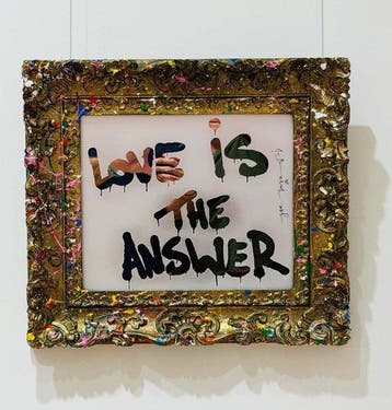 Mr Brainwash (1966) - Love is the answer · Original, Antiek en Kunst