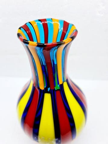 F&M Ballarin - Vase - Verre, Antiquités & Art
