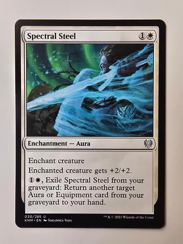 SPECTRAL STEEL (KHM) (030/285 U) (MTG) (TRADING CARD), Gebruikt