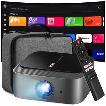 Strex Beamer - Smart 1080P Full HD Projector - 4K, Verzenden