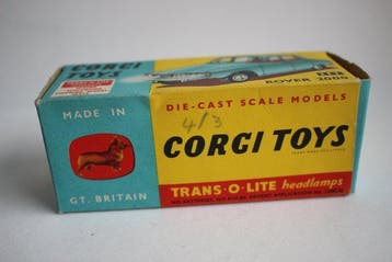 Corgi 1:43 - Voiture miniature - Rover 2000 - Corgi n° 252