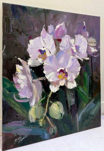 Ekaterina Dzuba (1982) - Mes Orchidées – Bouquet