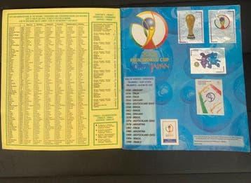 2002 Panini Panini Wereldkampioenschap 2002 Sticker album -, Nieuw