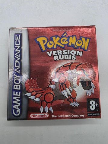 Nintendo - Gameboy Advance - Pokémon Ruby Version (EUR), Nieuw
