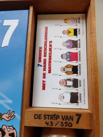 Suske en Wiske - De strip van 7 - Het geheim van de, Nieuw