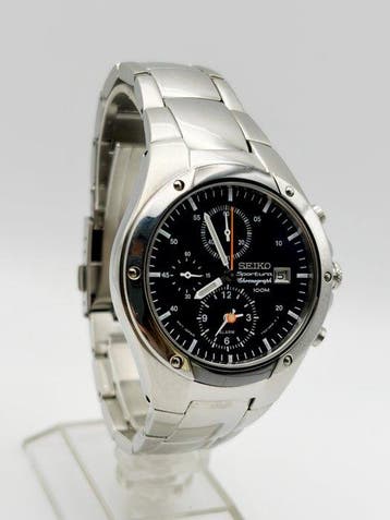 Seiko - Sportura Chronograph Alarm - Zonder minimumprijs -