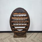 DanDiBo - Wijnrek - In de vorm van een wijnvat - Hout,