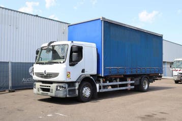 Veiling: Schuifzeilbakwagen Vrachtwagen Renault Premium Dies
