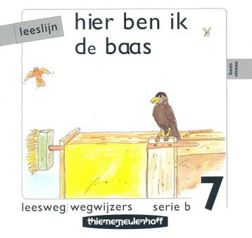 Leeslijn versie 1 wegwijzers serie B deel 7 Hier ben ik de b, Verzenden, Nieuw
