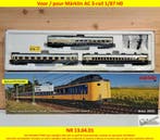 Marklin modeltreinen, locomotieven, wagons, rails, 2dehands, Hobby en Vrije tijd, Ophalen of Verzenden, Nieuw, Märklin