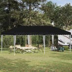 vidaXL Pop-up Feesttent 575 x 290 x 245 cm Zwart, Verzenden, Nieuw
